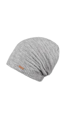 Barts Seume Beanie Wintermütze (one Size, Heather Grey) von Barts