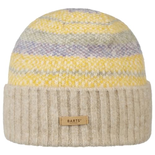 Barts Shari Beanie Strickmütze Wintermütze Umschlagmütze (One Size - gelb) von Barts