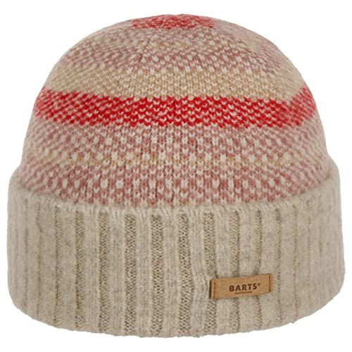 Barts Shari Beanie Strickmütze Wintermütze Umschlagmütze (One Size - rot) von Barts