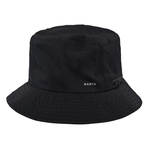 Barts Shizou Buckethat Schwarz - Wasserabweisender stylischer Buckethat, Größe One Size - Farbe Black von Barts