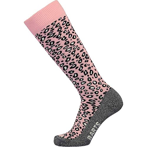 Barts Skisocken Animal print pink Gr. 35-38 von Barts