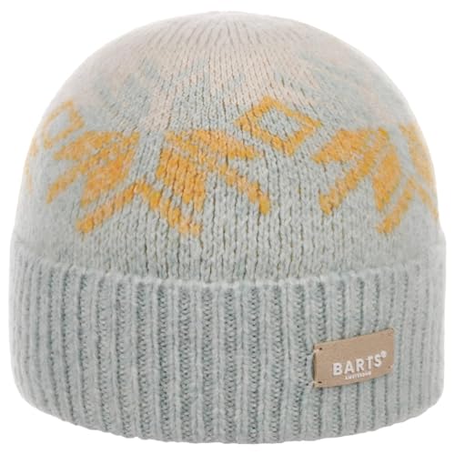 Barts Snowflake Fairywren Beanie Strickmütze Umschlagmütze Damen/Kinder - mit Umschlag, Futter Winter Herbst-Winter - One Size hellblau von Barts