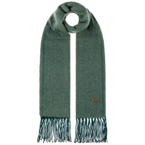 Barts Soho Business Schal Feinstrickschal Fransenschal (One Size - grün) von Barts