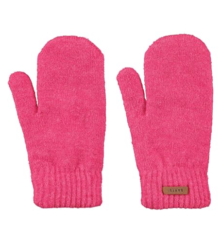 Barts Strick Fäustlinge Witzia Mitts gefütterte Damen-Handschuhe 4543 Hot Pink 30 von Barts