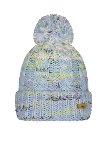 Barts Strickmütze Iska Wintermütze mit Bommel 4944 Light Blue 06 von Barts
