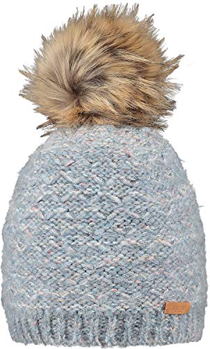 Barts Strickmütze Winter Bommel-Mütze Perlie 4976 Light Blue 04 von Barts