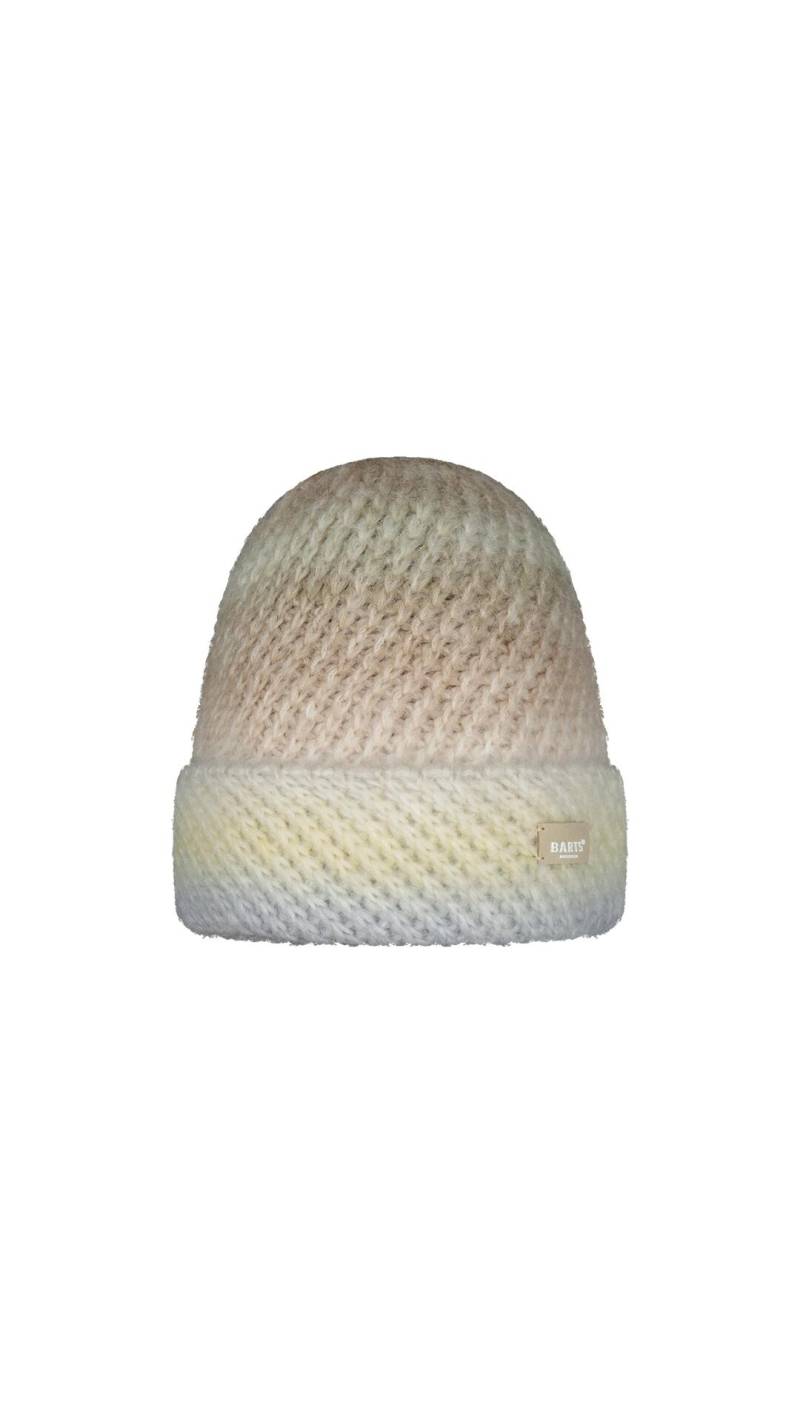 Barts - Umschlag-Beanie mit meliertem Muster Beige - Gr. - OS von Barts