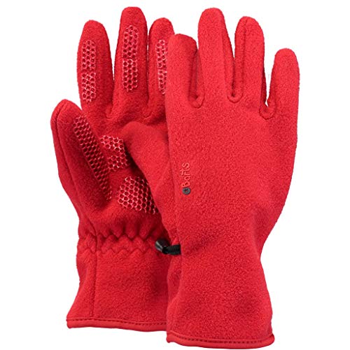 Barts Unisex Baby Fleece Kids Handschuhe, Rot (Rosso 5), One Size (Herstellergröße: 55) von Barts