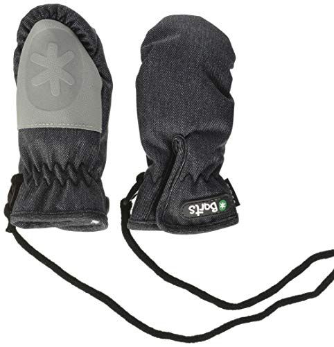 Barts Unisex Baby Handschuhe Nylon Mitts, Grau (Denim), Einheitsgröße von Barts