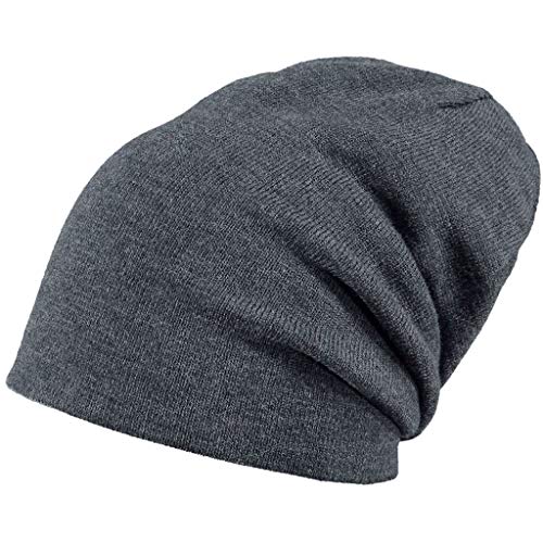 Barts Unisex Eclipse Baskenmütze, Grau (Dark Heather), One Size (Herstellergröße: Unica) von Barts