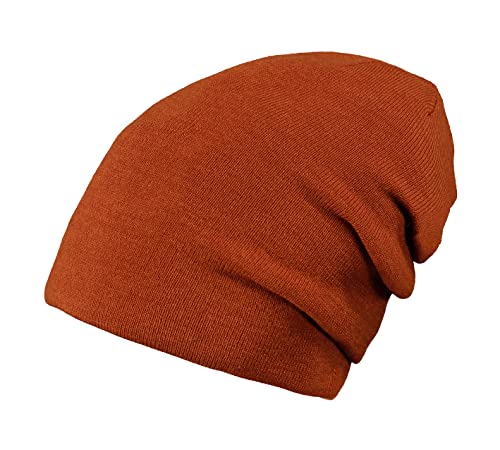 Barts Unisex Eclipse Beanie-Mütze, 0011 Rostfarben, One Size von Barts