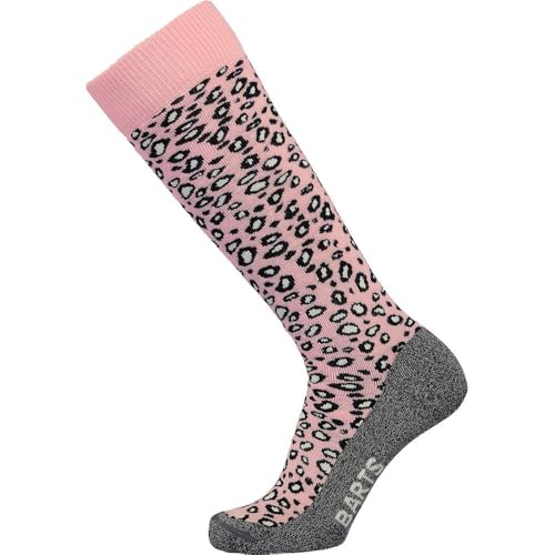 Barts Unisex SKISOCK Animal Print Füßlinge, Pink, 43/46 von Barts