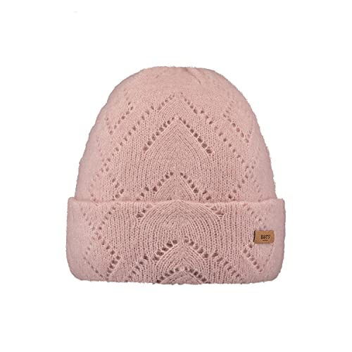 Barts W Bridgey Beanie Pink - Bequeme warme Damen Strickmütze, Größe One Size - Farbe Dusty Pink von Barts