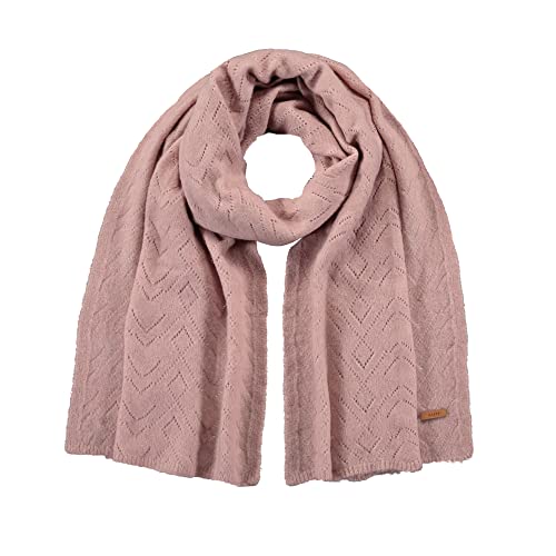 Barts W Bridgey Scarf Pink - Bequemer warmer Damen Strickschal, Größe One Size - Farbe Dusty Pink von Barts