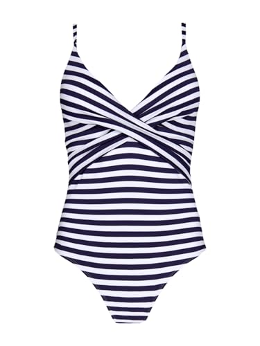 Barts W Custe Shaping One Piece Blau - Moderner femininer Damen Badeanzug, Größe 40 - Farbe Navy Barts W Custe Shaping One Piece Blau - Moderner femininer Damen Badeanzug, Größe 40 - Farbe Navy von Barts