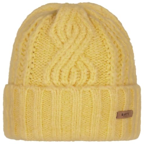 Barts W Farrah Beanie Gelb - Warme weiche Damen Strickmütze, Größe One Size - Farbe Yellow von Barts