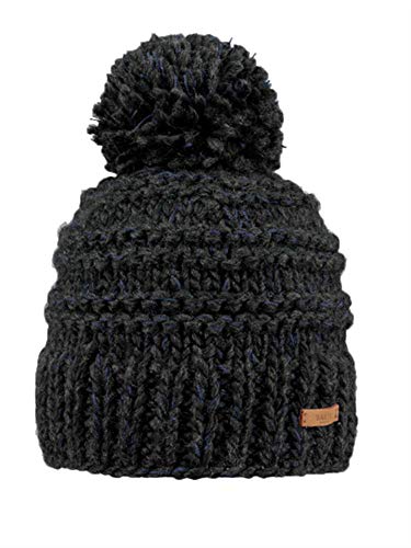 Barts W Jasmin Beanie Grau - Weiche schicke Damen Strickmütze, Größe One Size - Farbe Dark Heather von Barts