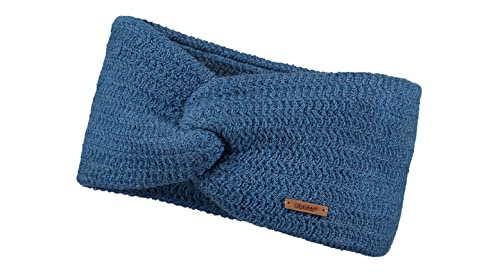 Barts W Jonni Headband Blau - Merino Modisches warmes Damen Strickstirnband, Größe One Size - Farbe Blue von Barts