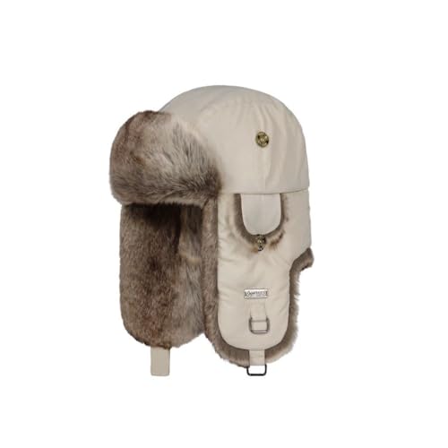 Barts Kamikaze Beige Trappermütze - One-Size von Barts