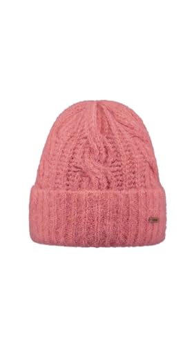 Barts W Rubyfrost Beanie Pink - Weiche komfortable Damen Alpakawoll Strickmütze, Größe One Size - Farbe Lipstick von Barts