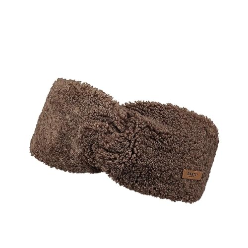 Barts W Teddyanne Headband Braun - Stylisches warmes Damen Teddyfleece Stirnband, Größe One Size - Farbe Brown von Barts