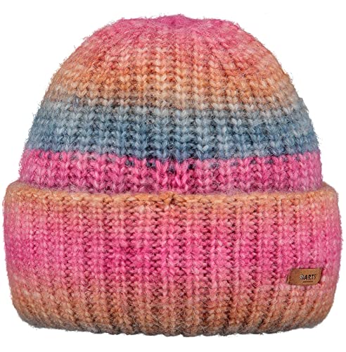 Barts Damen Beanie Vreya gestrickte Mütze mit Farbverlauf 0302 Magenta 12 von Barts