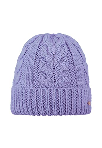 Barts W Zira Beanie Lila - Komfortable warme Damen Strickmütze, Größe One Size - Farbe Purple von Barts