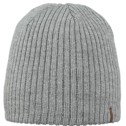 Barts Wilbert Beanie Wintermütze (one Size, Heather Grey) von Barts