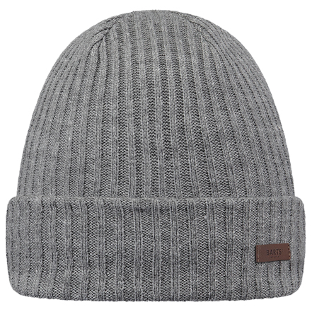 Barts - Wilbert Turnup - Mütze Gr One Size grau von Barts