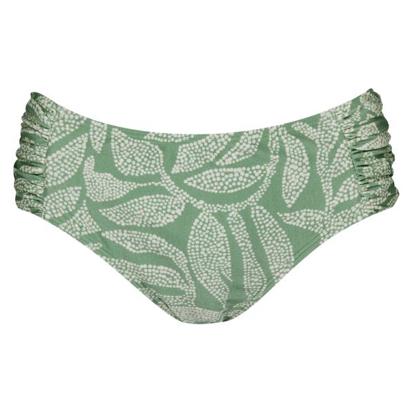 Barts - Women's Akamu Mid Waist Briefs - Bikini-Bottom Gr 40 grün von Barts