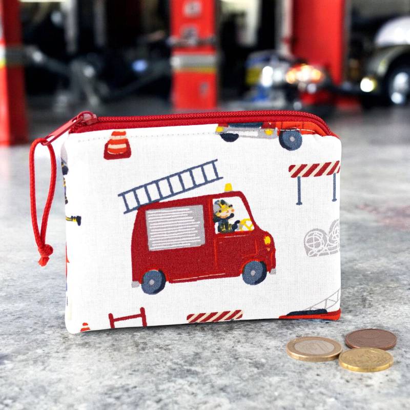 Geldbörse Für Kinder Mit Feuerwehr Und Feuerwehrmänner von BarunShop