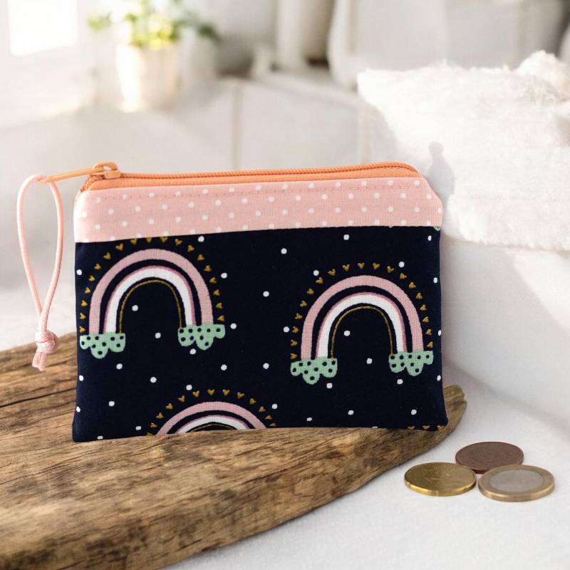 Geldbörse Für Kinder Mit Regenbogen Das Erste Taschengeld von BarunShop