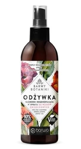 Barwy Botaniki Conditioner Spray für geschädigtes Haar, 250 ml - Langfristig! von Barwa