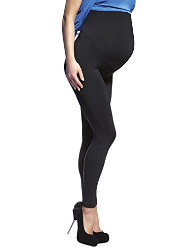 Bas Bleu Anabel PZ Leggings Umstandsmode,Größe 3/M/38,Schwarz von Bas Bleu
