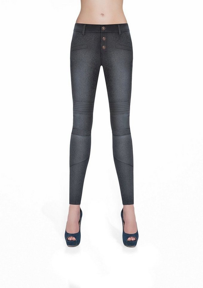 Bas Bleu Jeansleggings Jeans Leggings Jeggings Denim Natalie Avril Elastischer Bund von Bas Bleu
