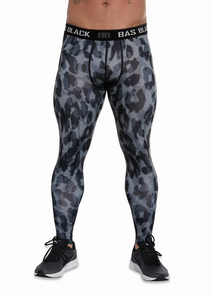 Bas Bleu Leggings HERREN SPORTLEGGINGS Jogging ALIEN Muster, komfortabel von Bas Bleu