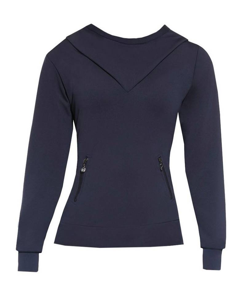 Bas Bleu Trainingspullover sportlicher Damen-Hoodie, Langarm Running Sweater Kapuzenpullover von Bas Bleu