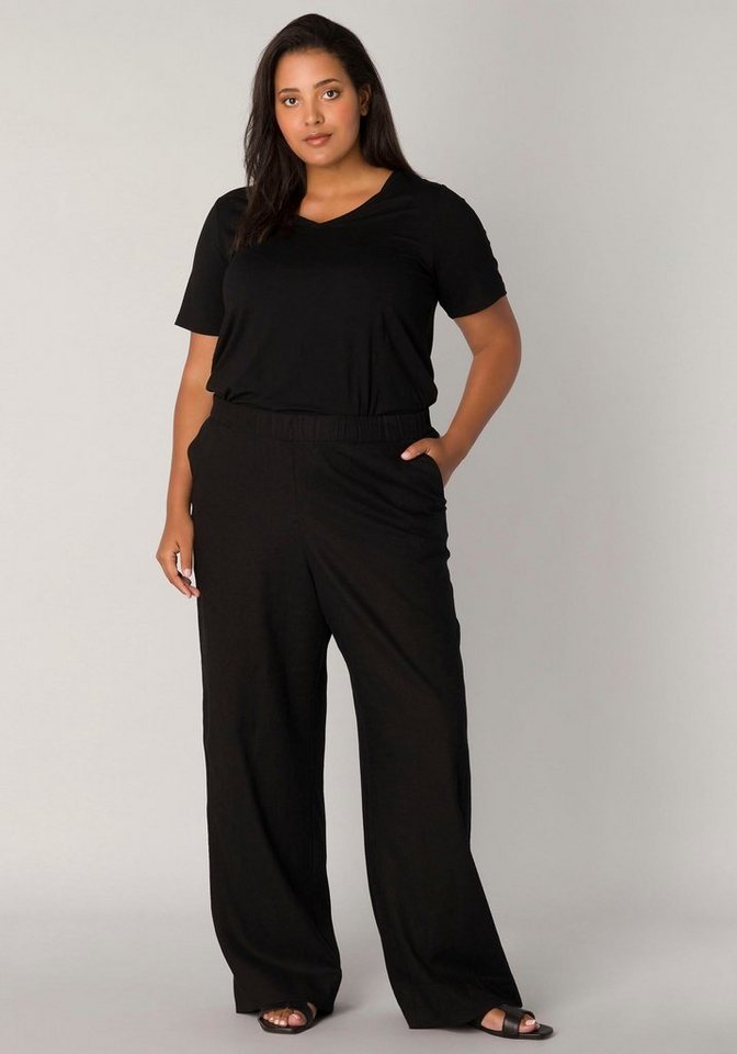 Base Level Curvy Leinenhose Yula von Base Level Curvy