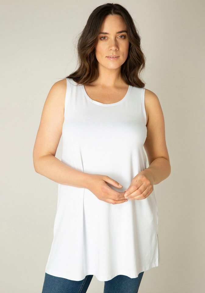 Base Level Curvy Longshirt Abbigale Leicht ausgestellte A-Form von Base Level Curvy