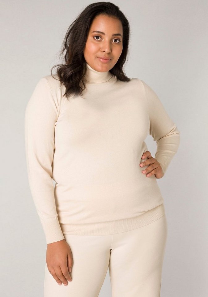 Base Level Curvy Rollkragenpullover BAS-YUENA von Base Level Curvy