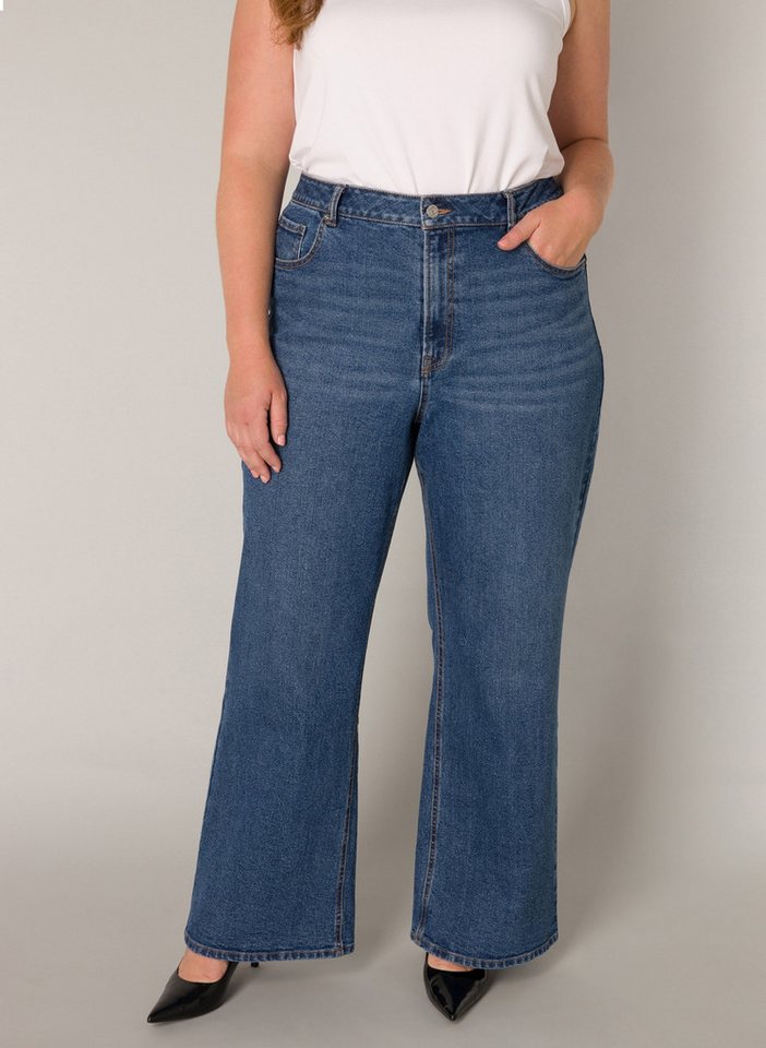 Base Level Curvy Weite Jeans in großen Größen von Base Level Curvy