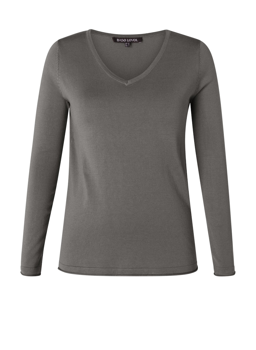 Große Größen Jumper Anine, Damen, braun, Größe: 50, Viskose/Nylon, Happy Size DE Women von Base Level Curvy