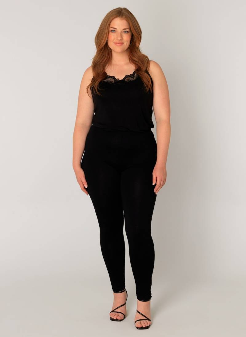 Große Größen Leggings Andrea, Damen, schwarz, Größe: 52, Viskose, Happy Size DE Women von Base Level Curvy