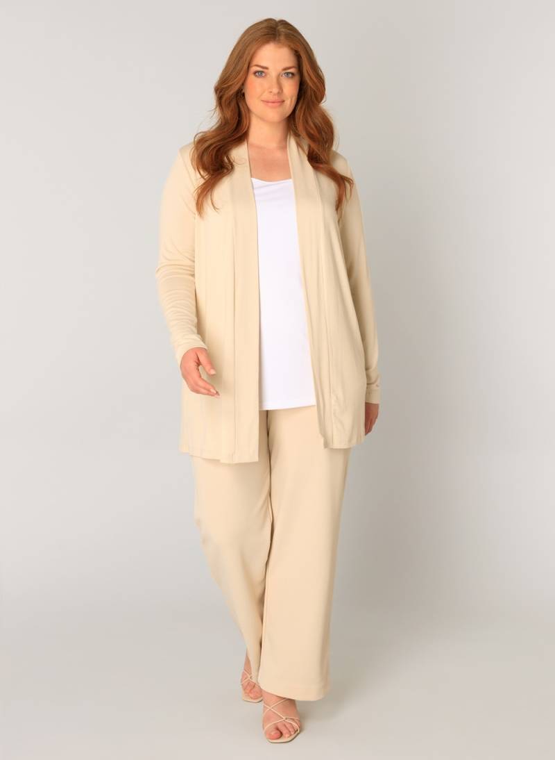 Große Größen Strickjacke Ayla, Damen, braun, Größe: 46, Viskose, Happy Size DE Women von Base Level Curvy