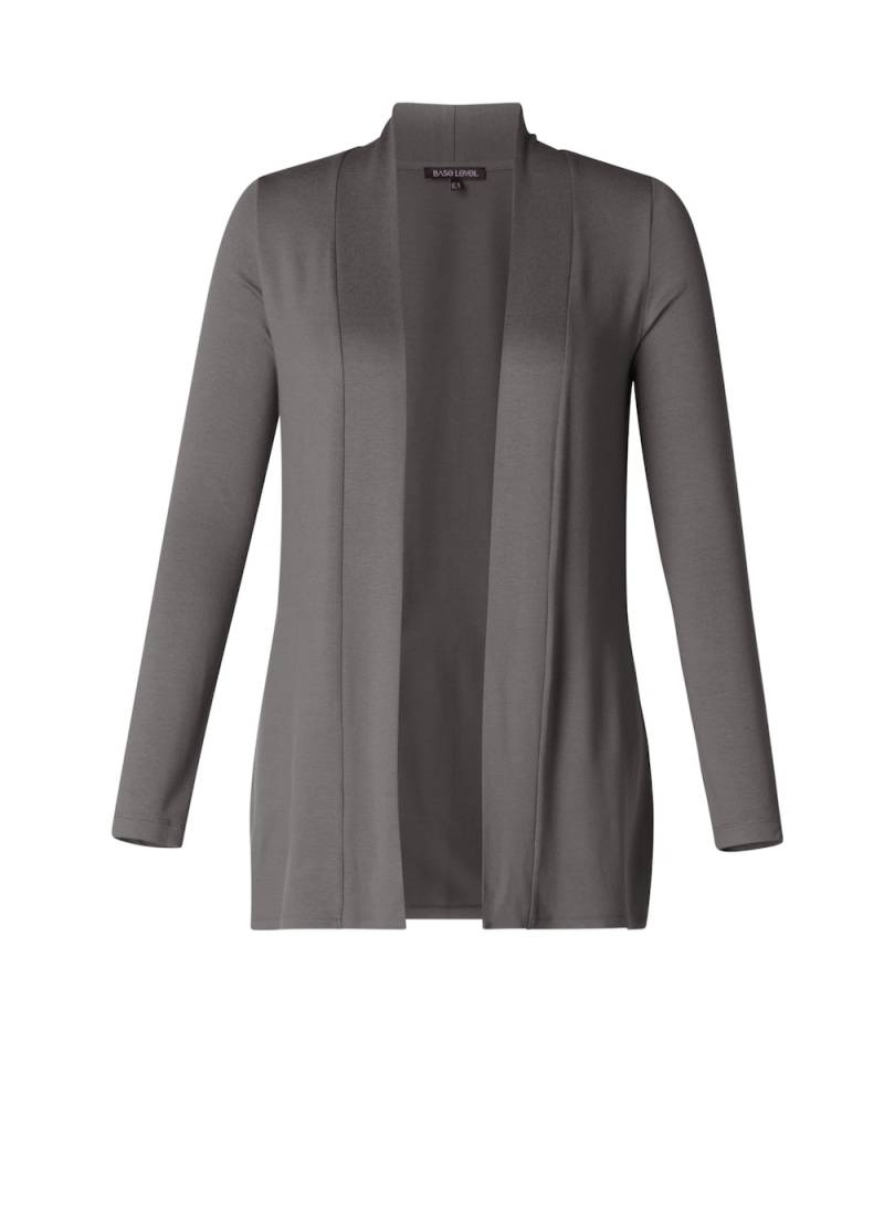 Große Größen Strickjacke Ayla, Damen, braun, Größe: 58, Viskose, Happy Size DE Women von Base Level Curvy