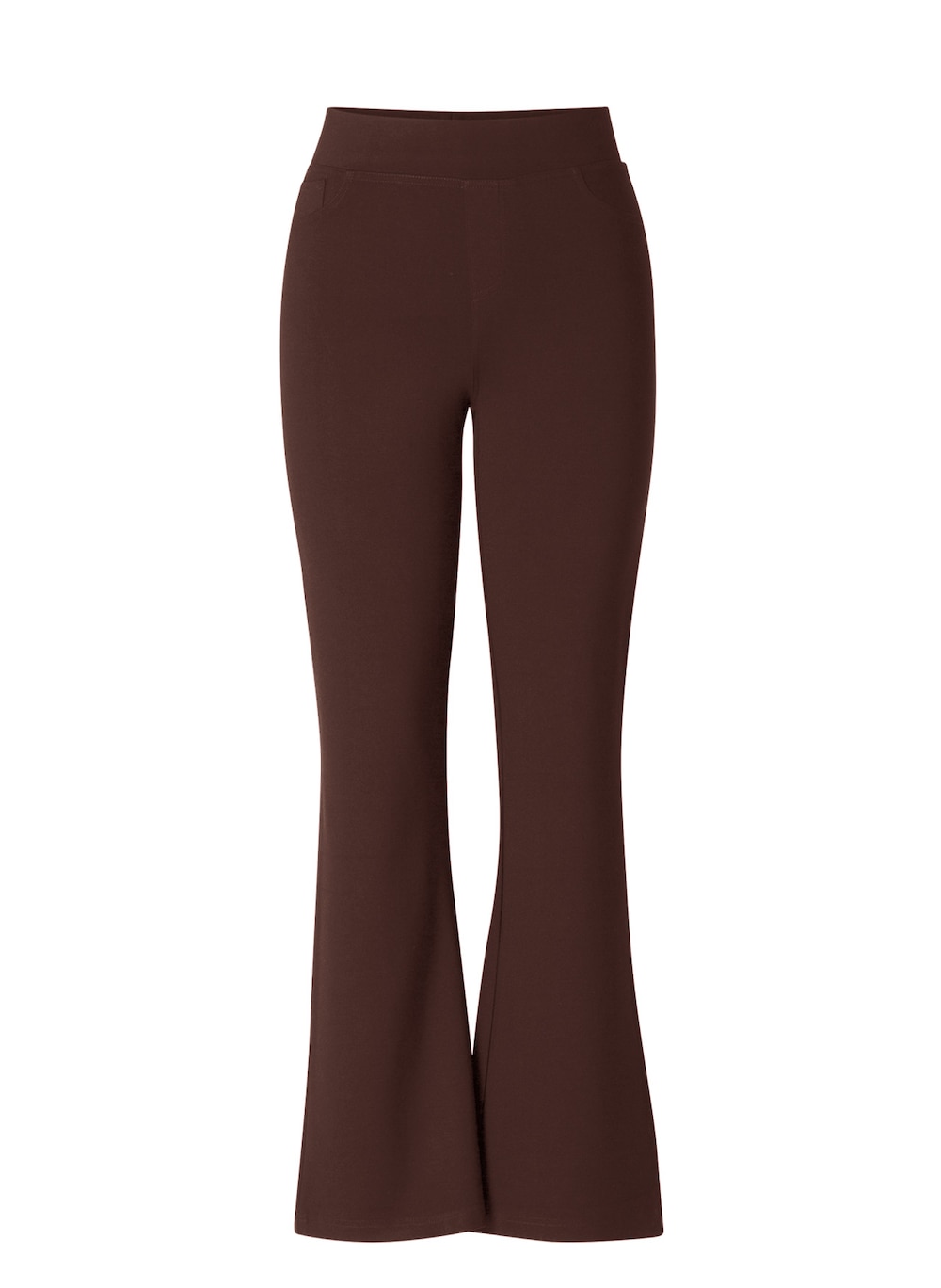 Große Größen Tregging Allie, Damen, braun, Größe: 58, Viskose/Nylon, Happy Size DE Women von Base Level Curvy