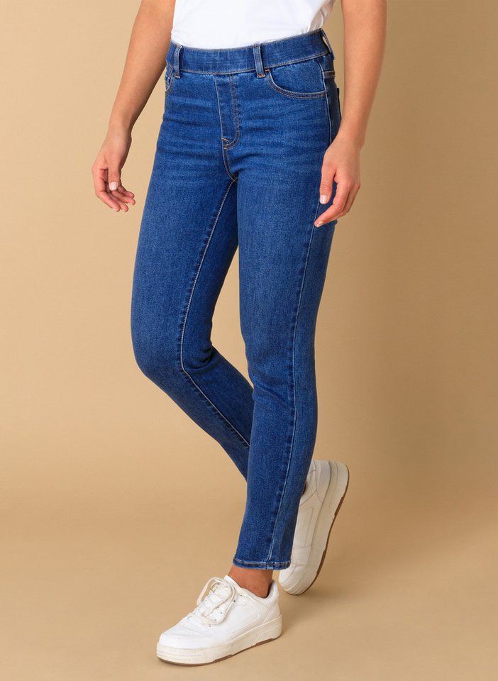 Base Level Jeggings Anabel in blauer Waschung Base Level Jeggings Anabel in blauer Waschung von Base Level