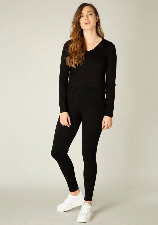 Base Level Jeggings Ornika Bequemes Material in Skinny-Fit-Optik von Base Level