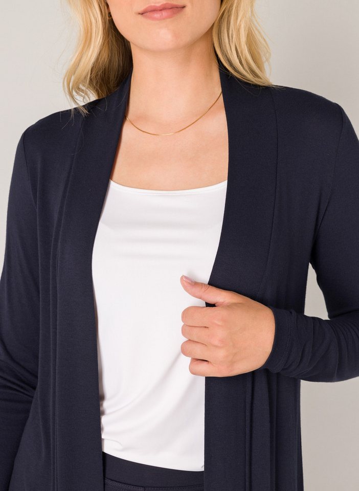 Base Level Longstrickjacke Yayla Long ohne Verschluss von Base Level