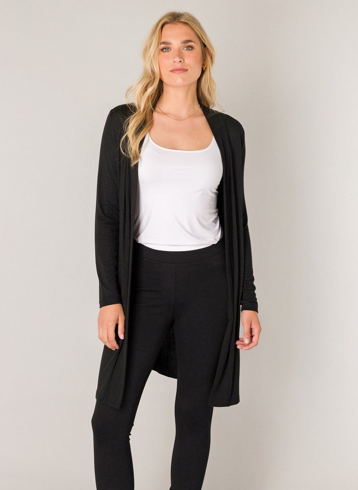 Base Level Longstrickjacke Yayla Long ohne Verschluss von Base Level